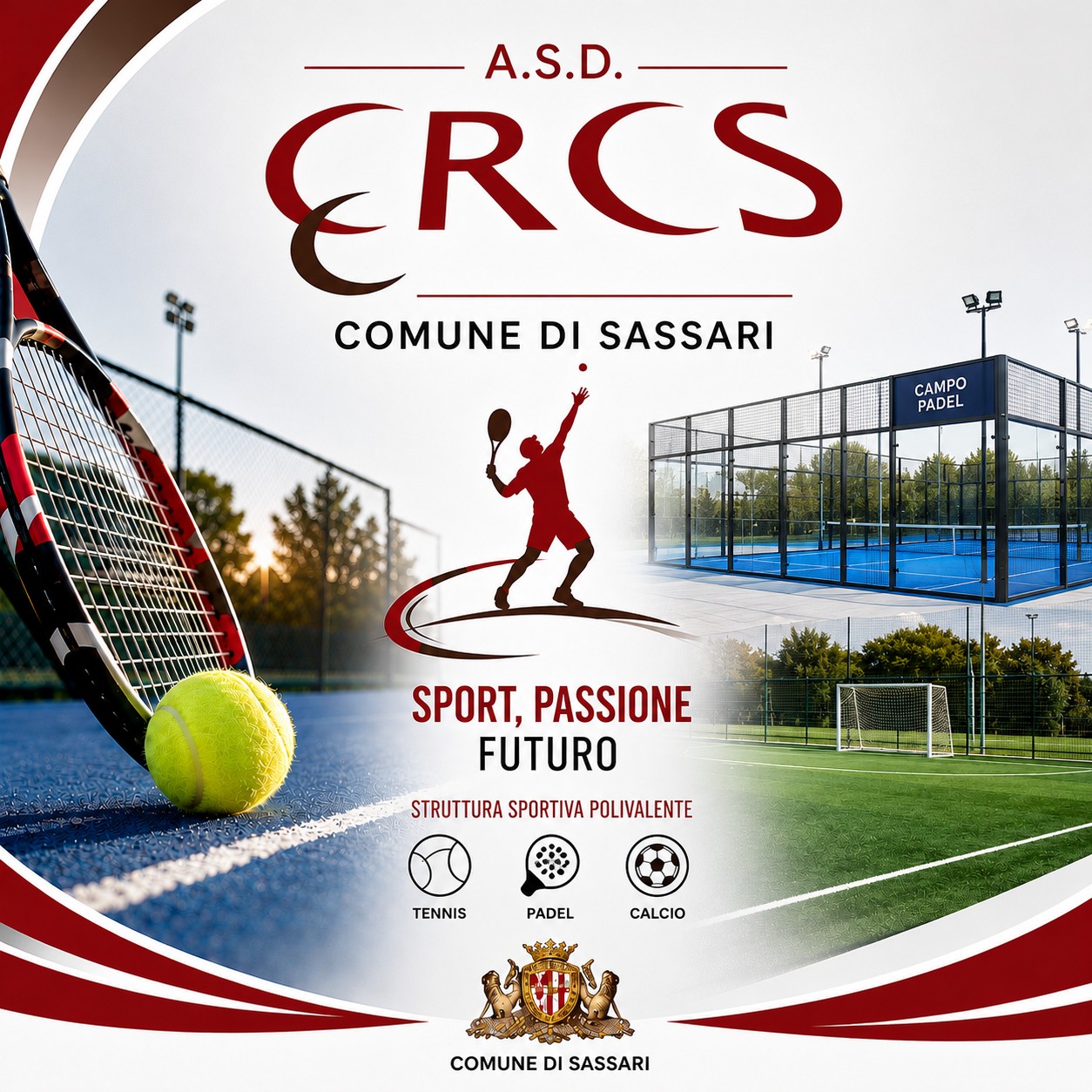 a.s.d. CRCS Comune di Sassari 10% off group tennis classes and private lessons with an ENDAS instructor