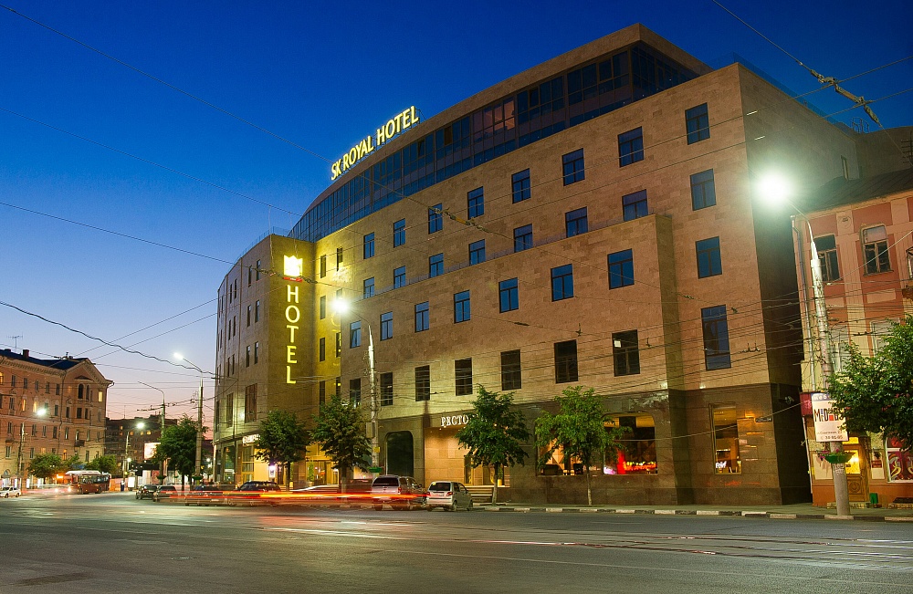 SK Royal Hotel Tula Discount for holders of the European Youth Card EYCA.