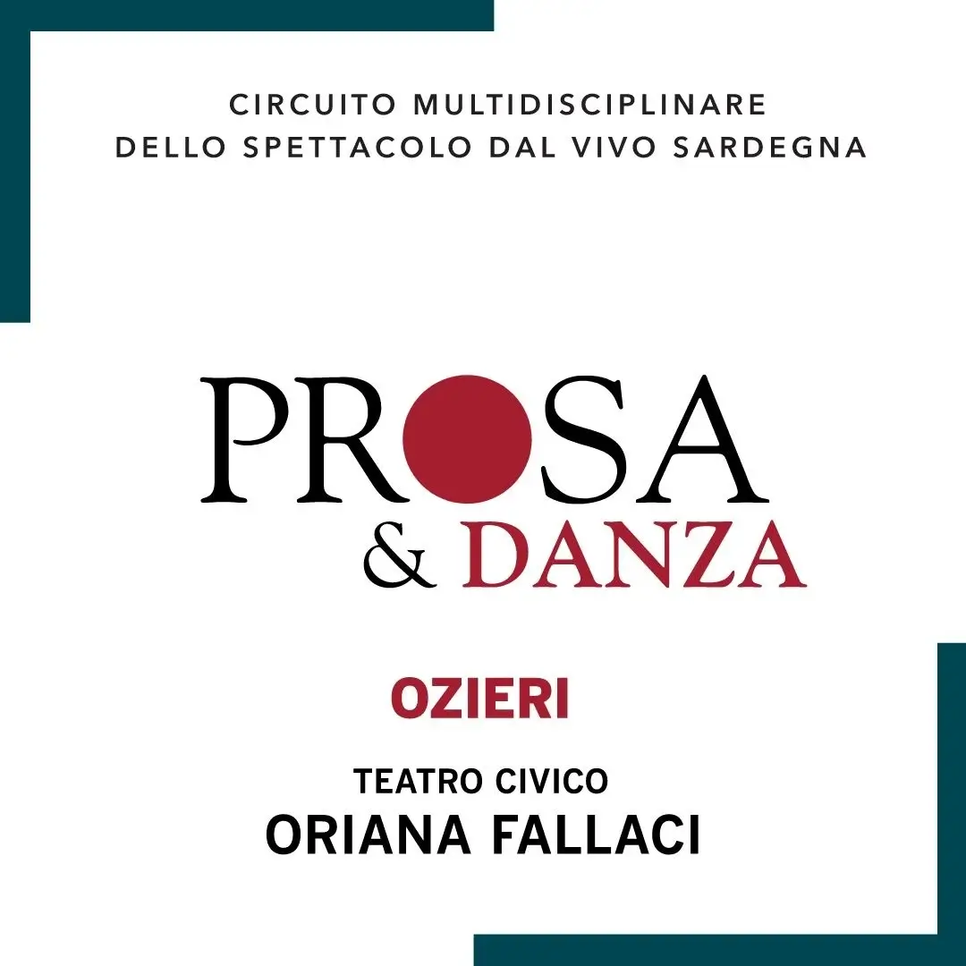 Teatro Civico Oriana Fallaci - Ozieri - CEDAC Sardegna Ticket €8 - CEDAC shows | Oriana Fallaci Theatre