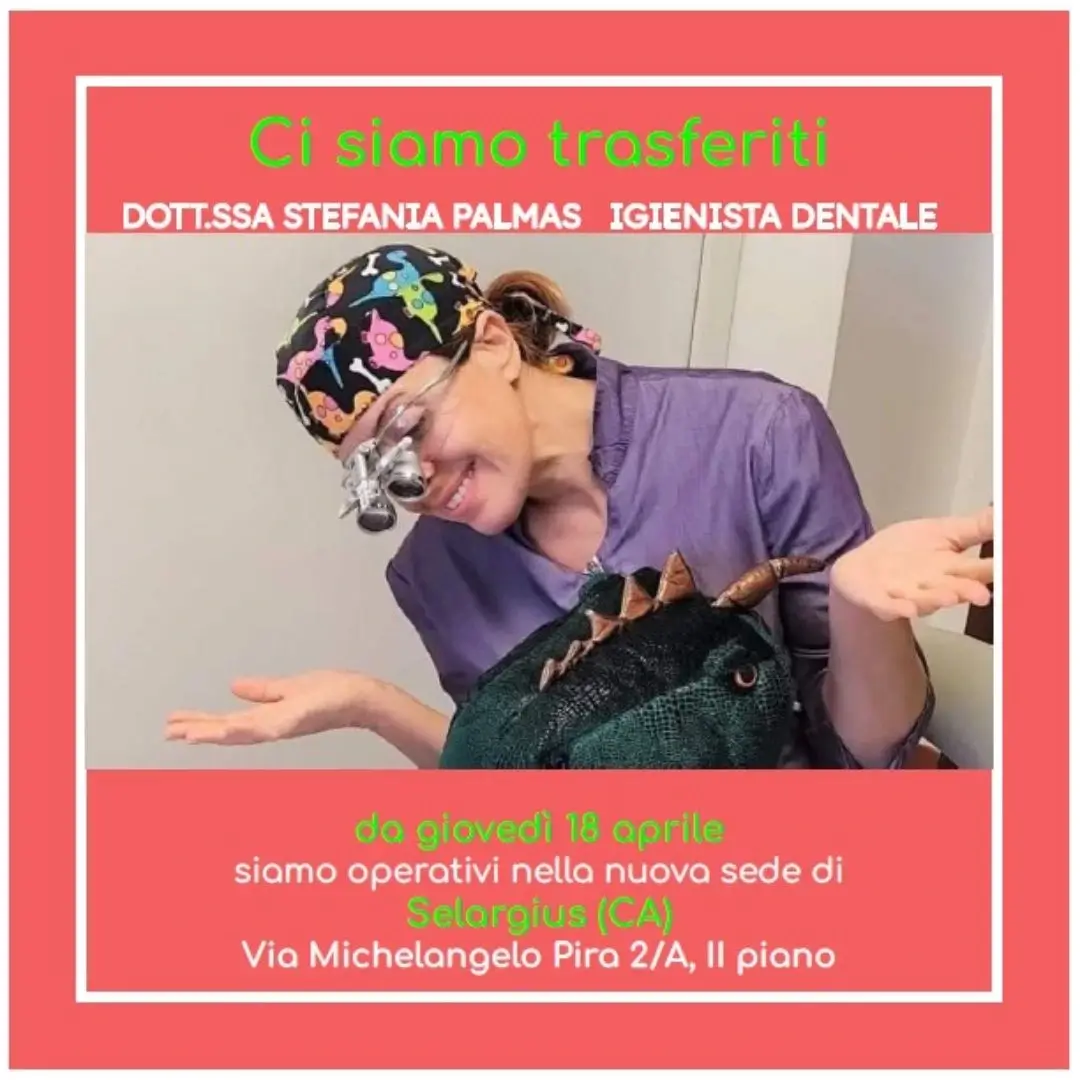 Dott.ssa Stefania Palmas Igienista Dentale 20% discount on the main treatments: dental hygiene and whitening