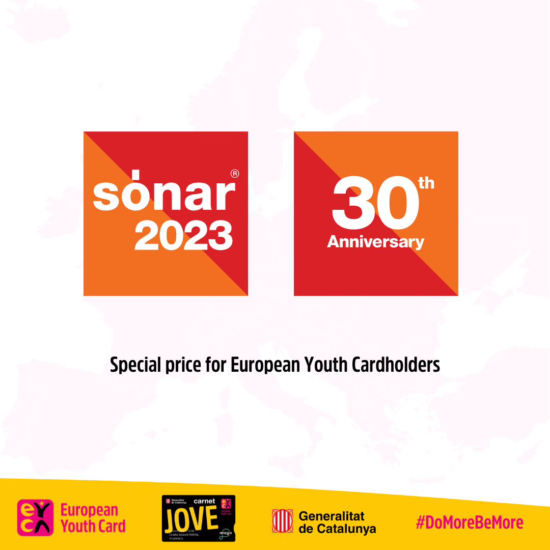 20€ off on your tickets for Sónar Barcelona 2023!