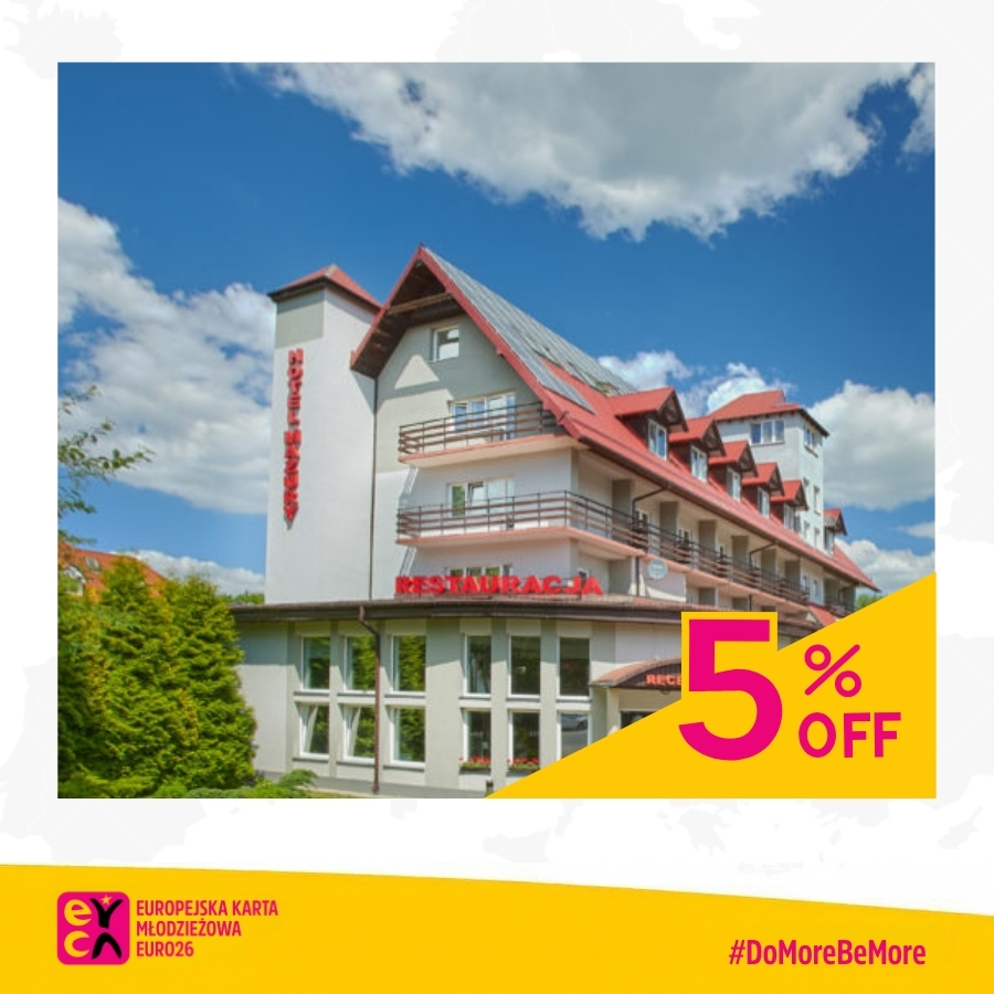 Hotel Mazury 5% discount on accommodation