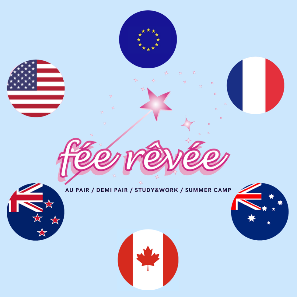 10% on the placement fees of the Au Pair programs or 10% on the administrative fees of the Demi-pair program of Fée Rêvée.