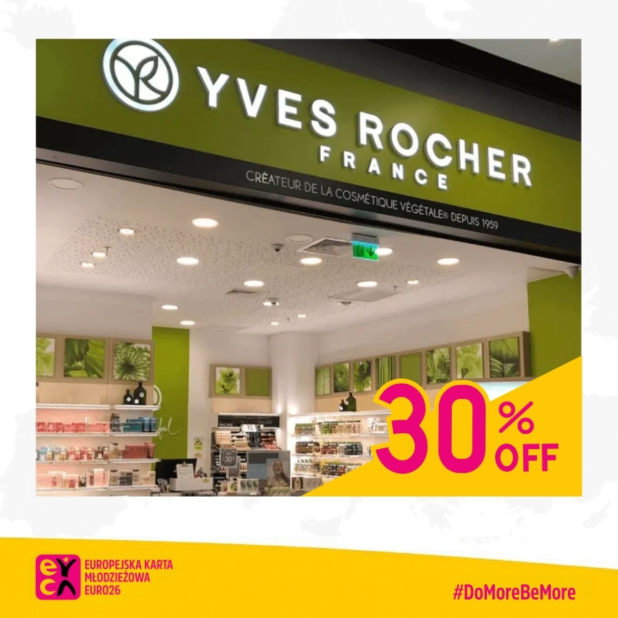 YVES ROCHER 30% discount