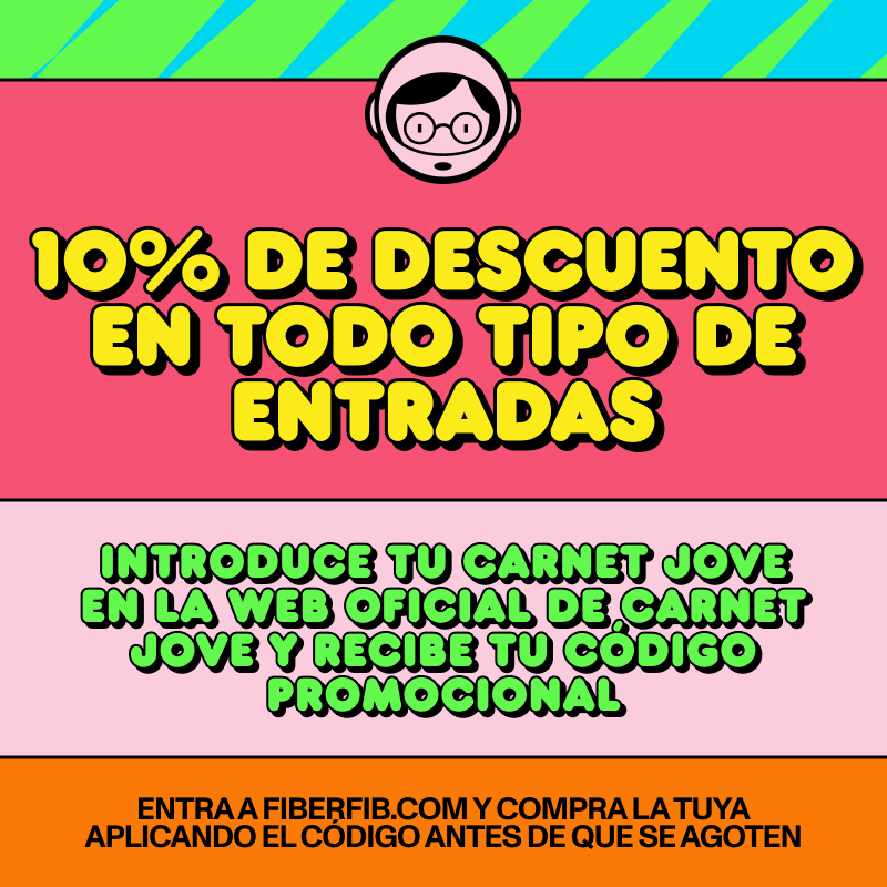 FIB FESTIVAL INTERNACIONAL DE BENICÀSSIM 10% off