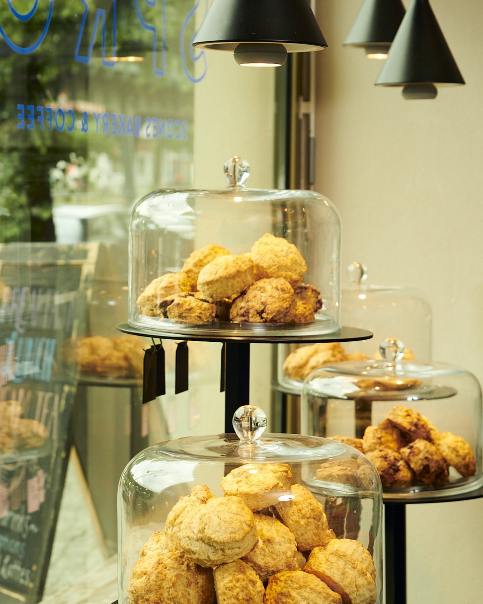 SPRO Scones Bakery & Coffee SPRO Scones Bakery & Coffee in Prenzlauer Berg - 4 + 1 Scone gratis