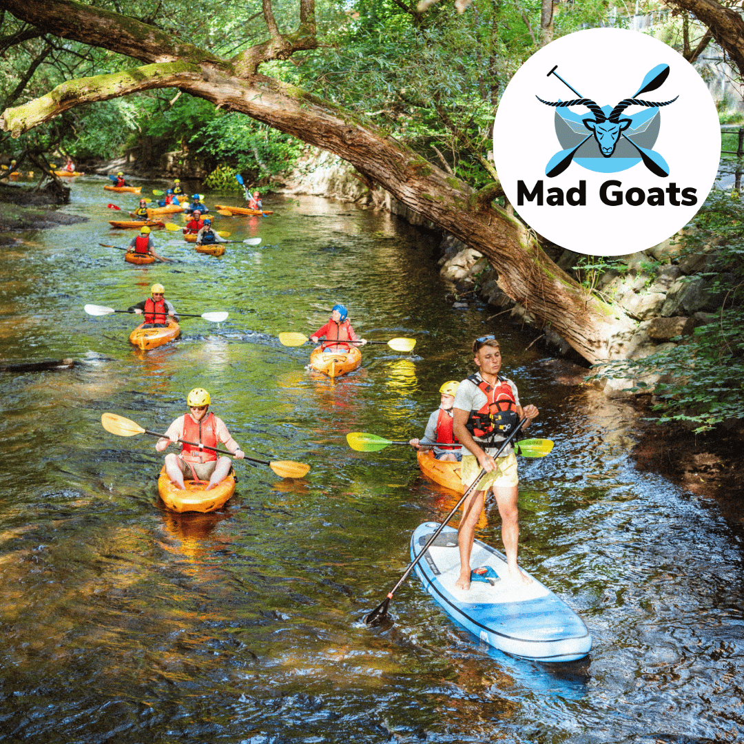 Mad Goats Oslo 25% off kayaking, rafting and saunas experiences