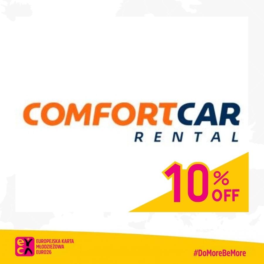 Comfortcar Rental 10% discount on car rentals