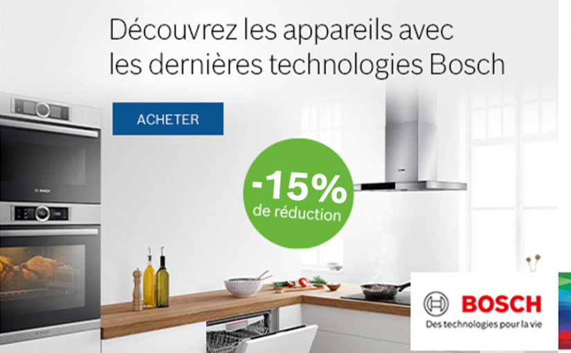 15% OFF IN ALL BOSCH DEVICES