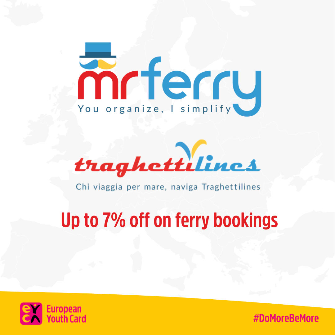 Up to 7% discount on ferry bookings