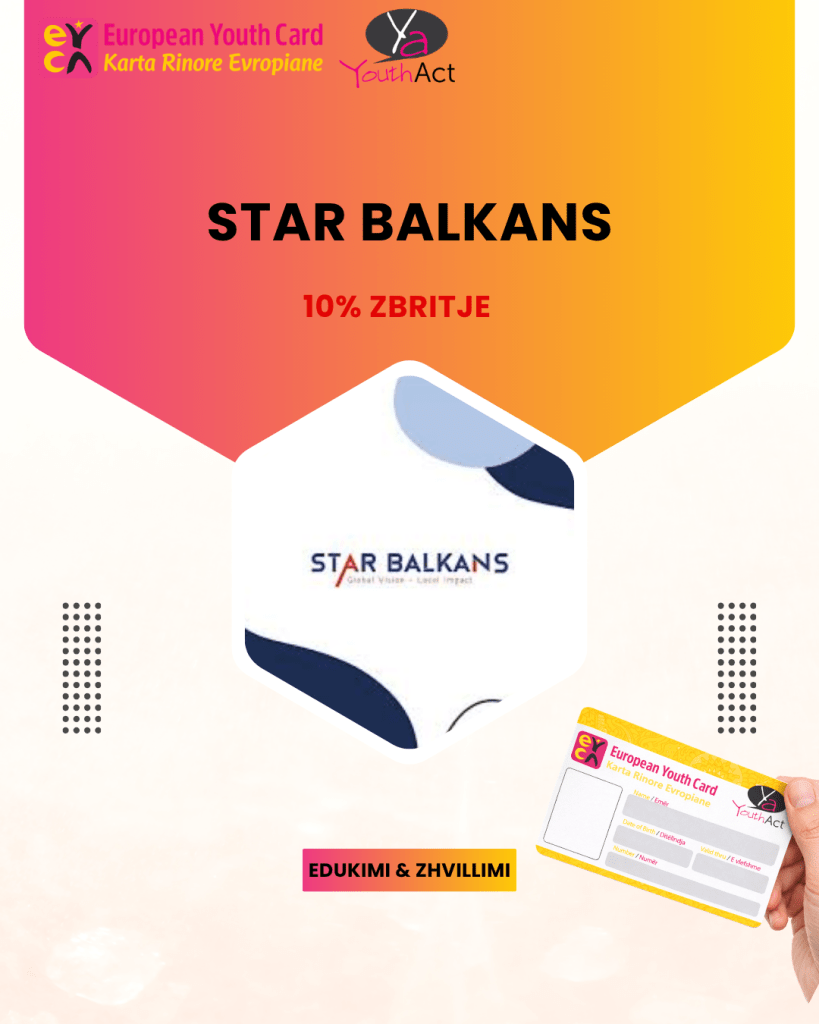 StarBalkans 10% Discount for EYCA cardholders