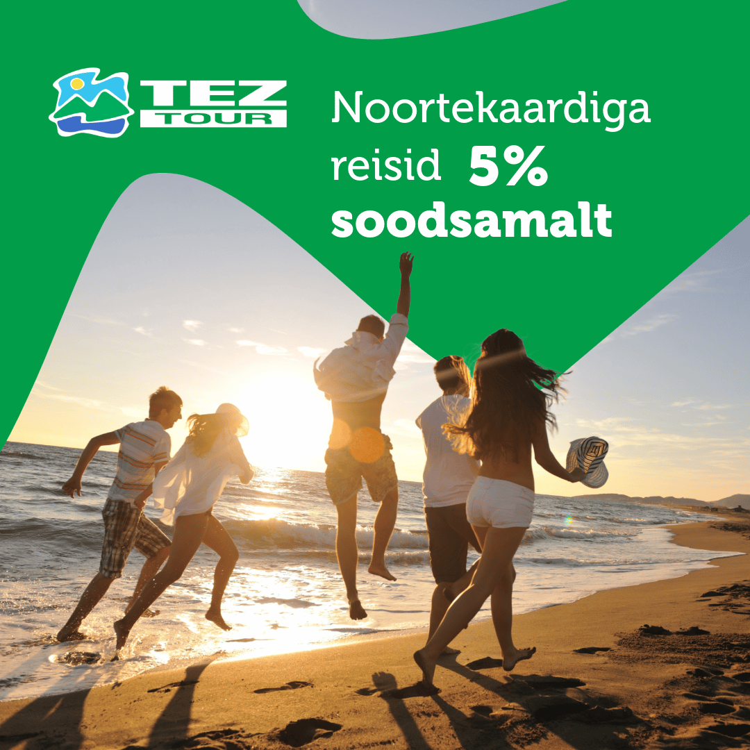 TEZ TOUR 5% off travel packages