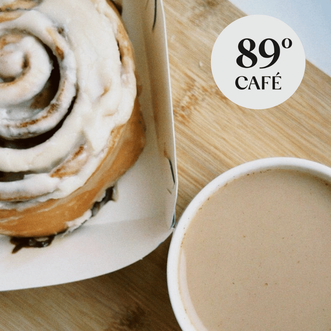 Cafe 89° 7% off the entire menu