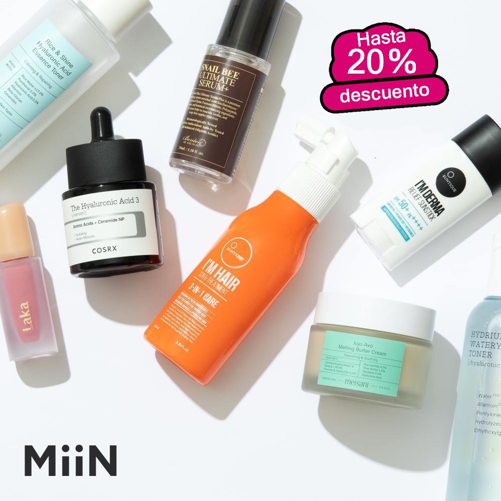 MiiN Korean Cosmetics 10% - 20% discount