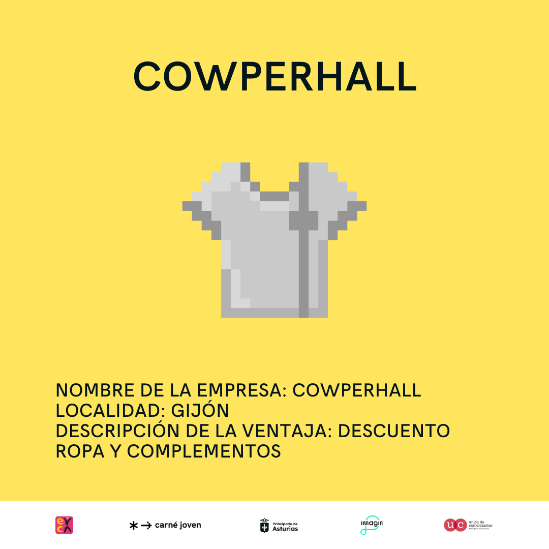 Cowperhall Descuentos de ropa y complementos