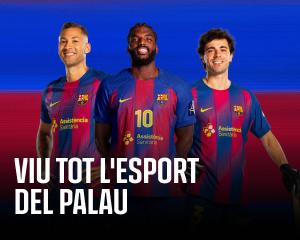 FC Barcelona Futbol Sala-Seccions– Pack Jove 2026 Reduced entry for selected matches by Barça Futsal