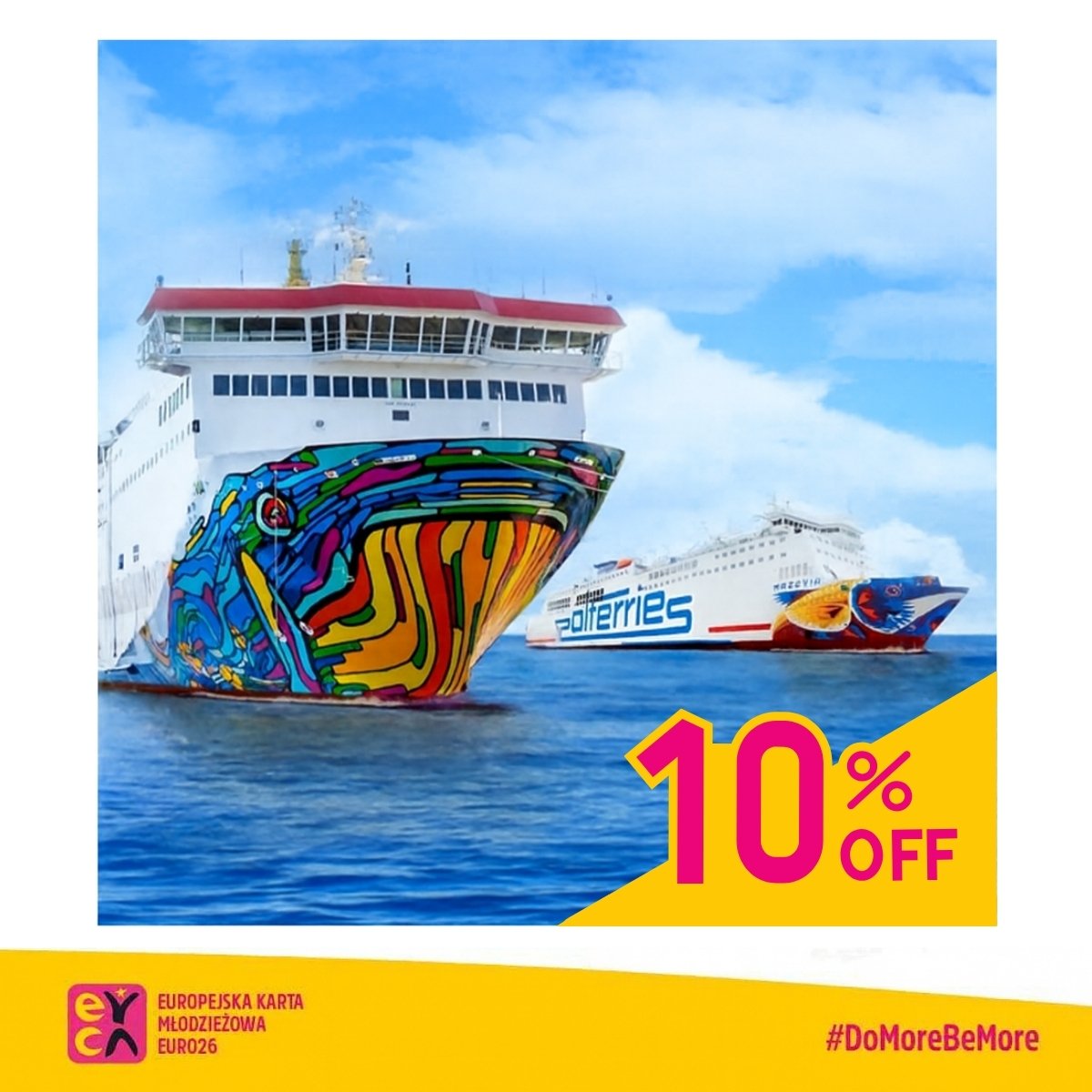 POLFERRIES 10% discount