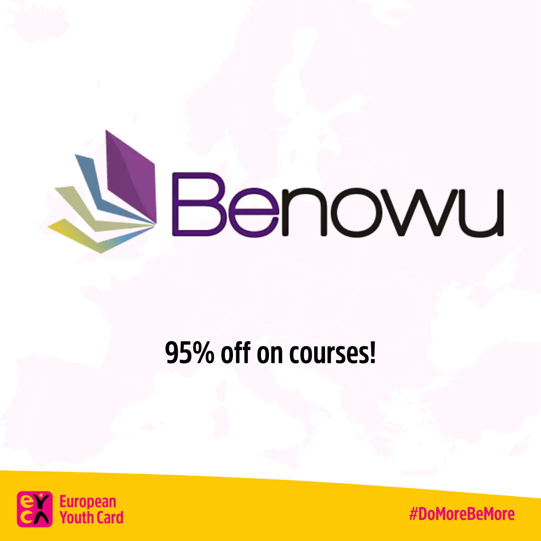 95% off on courses at Benowu