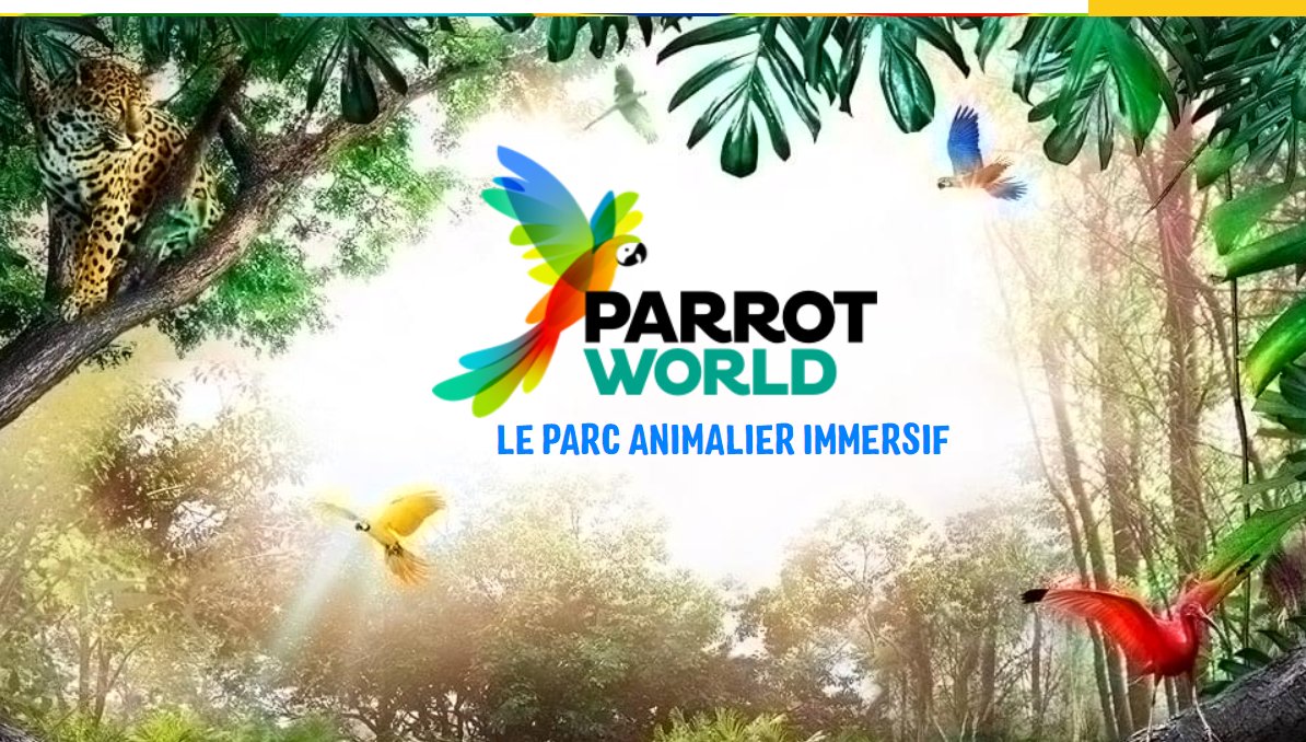 Parrotworld: your entry at €15.50 instead of €17