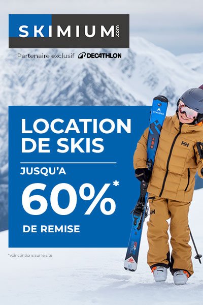 Skimium Up to -60% on your ski rental at Skimium