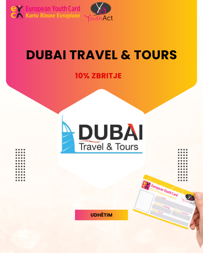 Dubai Travel & Tours 10% discount on plane tickets and from €10 to €50 discount on tourist packages