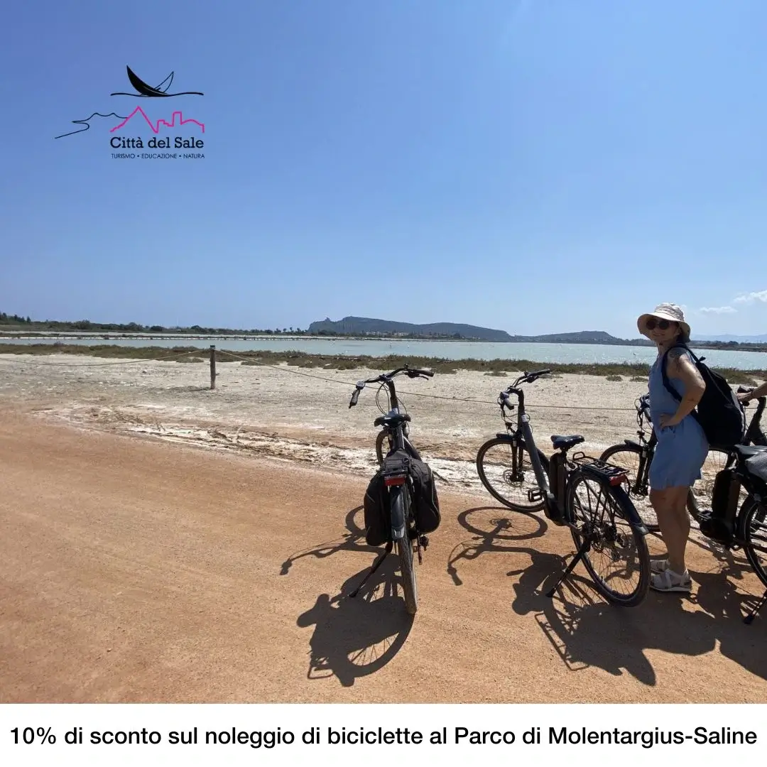 Città del Sale - Parco di Molentargius 10% discount on bike rentals within the Molentargius-Saline Park