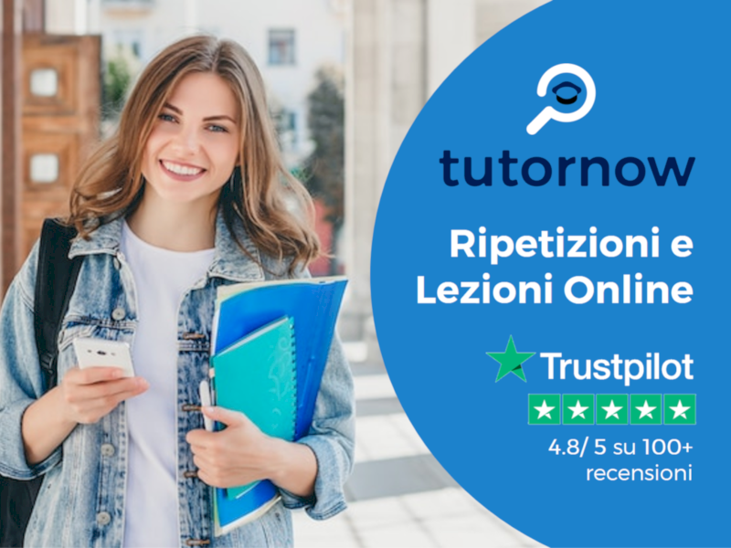 Aiuto Compiti e Ripetizioni | TUTORNOW 30 € discout on your first purchase