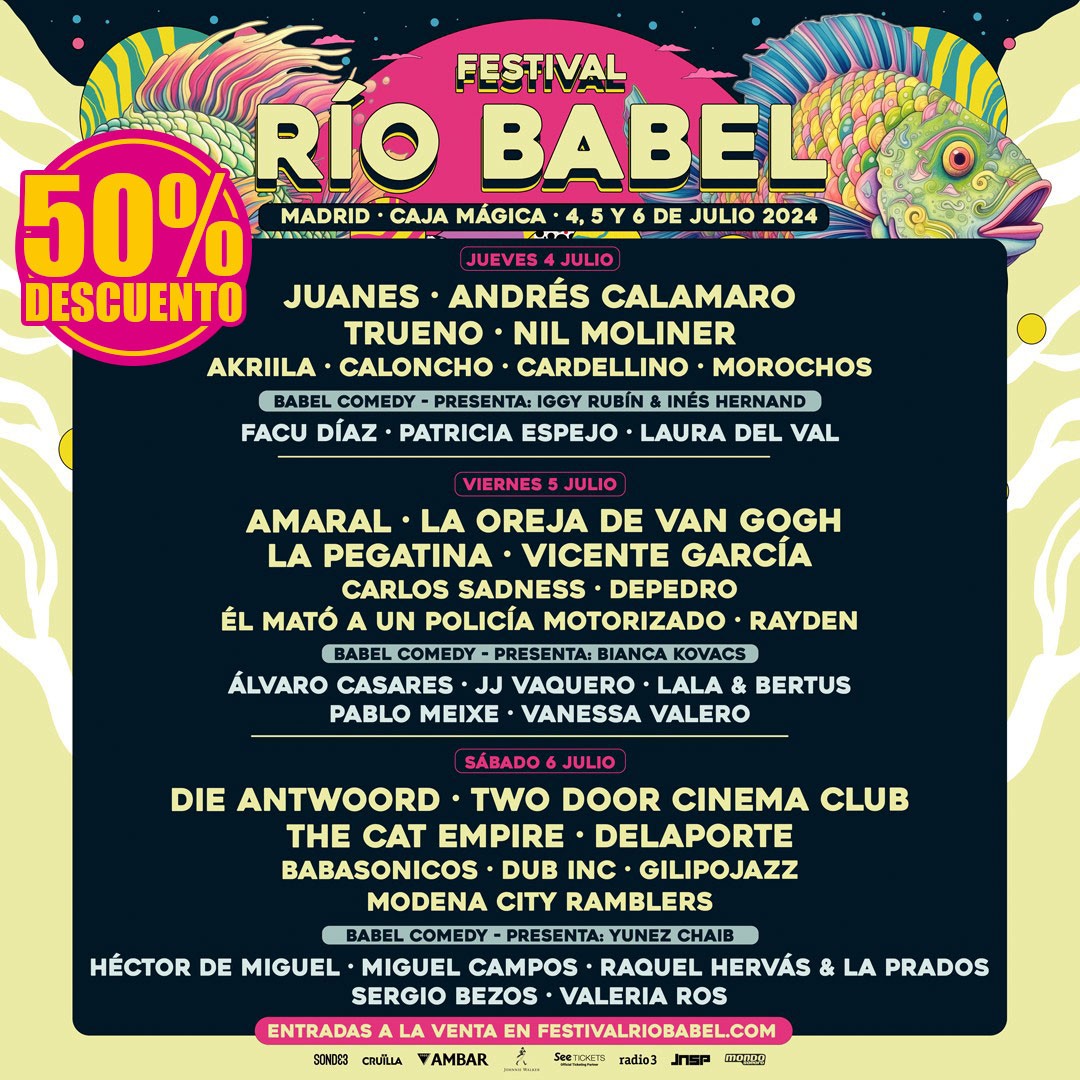 Festival Rio Babel | 50% Discount - EYC & Do more. Be more.