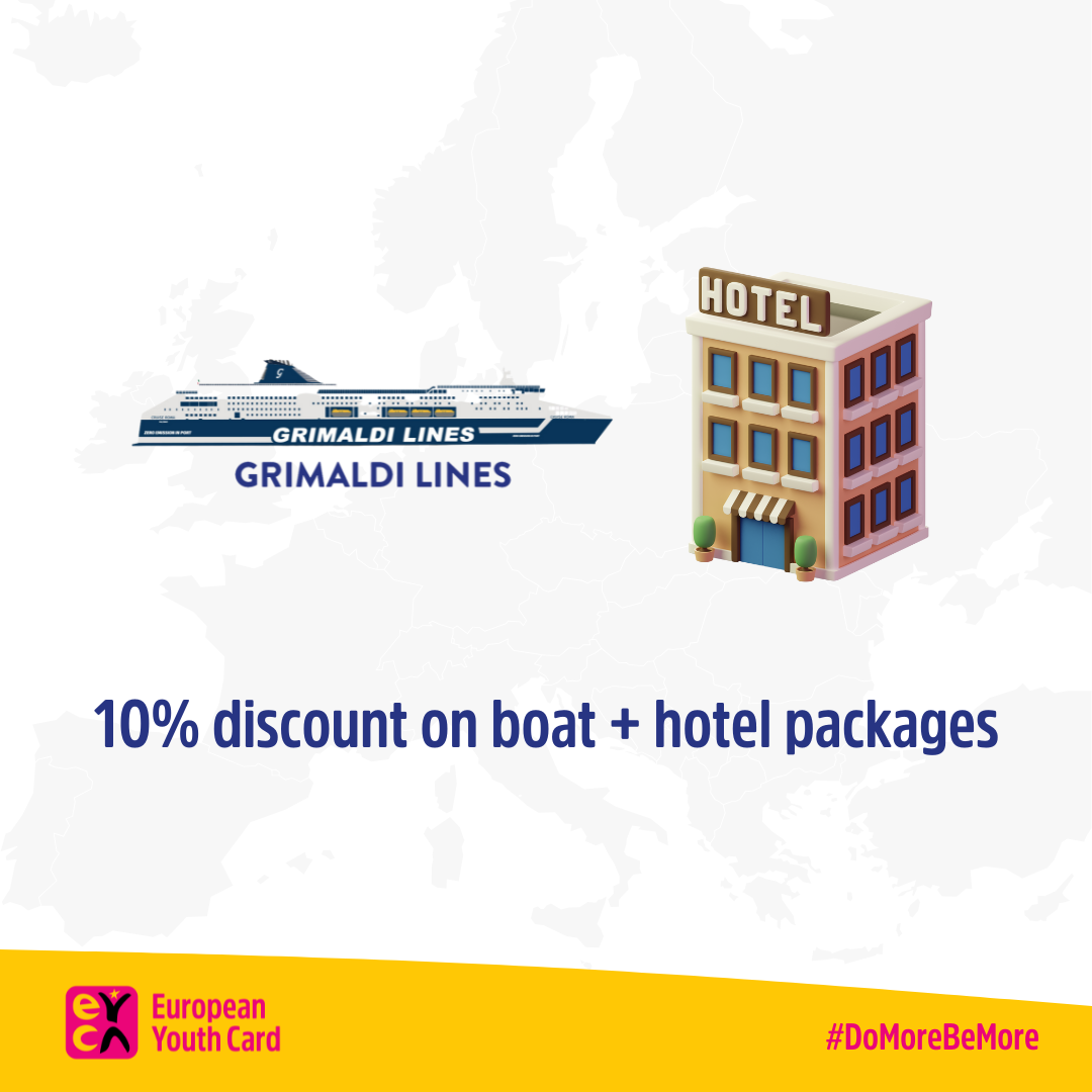 10% discount on boat + hotel or vacation apartment packages