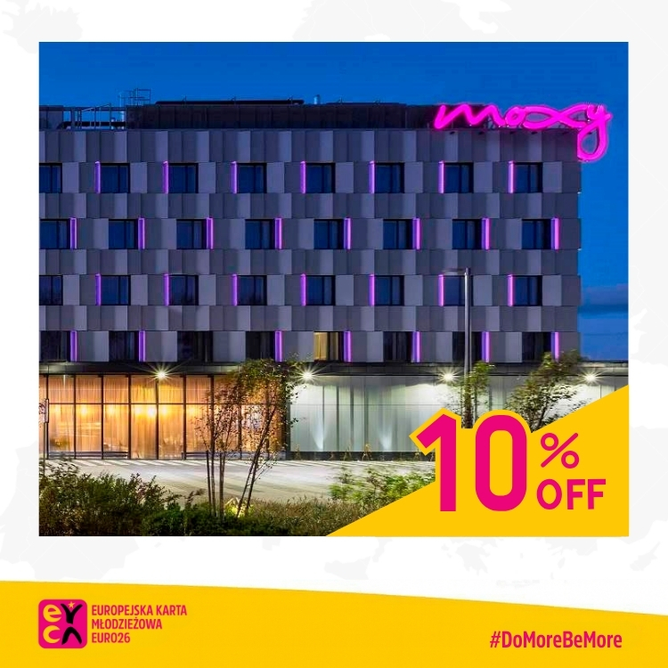 Moxy Katowice Airport 10% discount