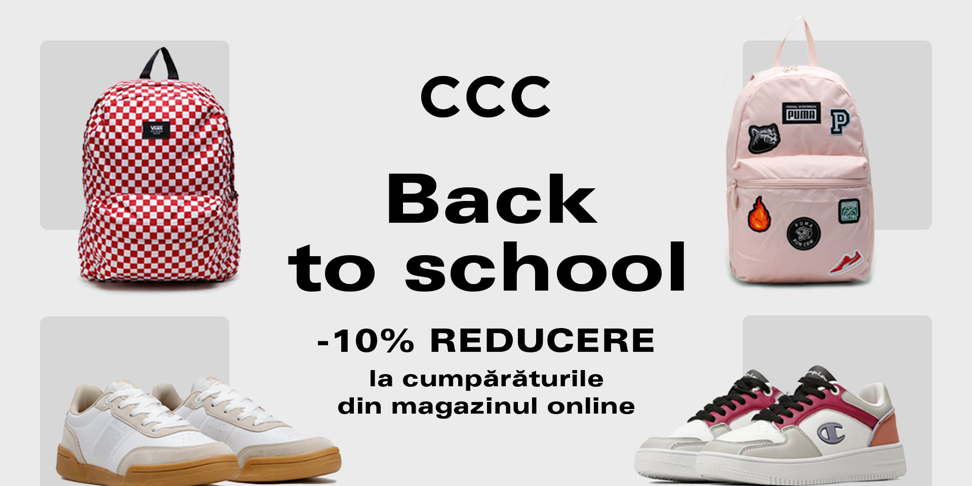 10% on all items on the CCC online store